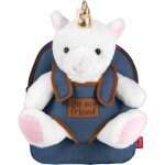 Kalanka - sac  dos peluche pour enfant 3 4 5 ans - mini cartable mignon de voyage et doudou animal pour ...