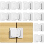 Kalanka - scurit enfant portes de placard, 10 pcs loquets de scurit pour bb, bloque porte bb ...