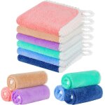 Kalanka - serviette de visage bebe, 6 pièces gants de toilette en flanelle en coton bio, petites mini ... Kalanka - serviette de visage bebe, 6 pièces gants de toilette en flanelle en coton bio, petites mini ...