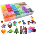 Kalanka - set de perles  repasser, 11000 pices avec bote de rangement, conception diy de bijoux, cadeau ...
