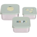 Kalanka - lã¤ssig snackbox enfants set 3 en acier inoxydable boîte a pain / snackbox stainless steel ... Kalanka - lã¤ssig snackbox enfants set 3 en acier inoxydable boîte a pain / snackbox stainless steel ...