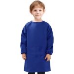 Kalanka - tablier enfant 8 - 12 ans, blouse peinture pour ecole et activits, manches longues pour garon ...