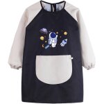 Kalanka - tablier peinture enfant, tablier cuisine enfants, avec poches, blouse peinture manches longues ...