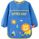 Kalanka - tablier peinture enfant, tablier cuisine enfants, avec poches, blouse peinture manches longues ...