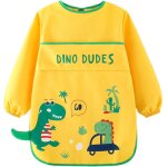 Kalanka - tablier peinture enfant, tablier cuisine enfants, avec poches, blouse peinture manches longues ...