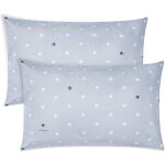 Kalanka - taie d'oreiller bb, 2pcs taie d'oreiller bb 40x60 tte animal 100% pur coton fermeture ...