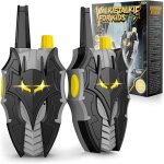 Kalanka - talkie walkie enfant avec yeux lumineux, design bat vaisseau spatial & fl�chette ail�e, toki ...