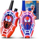 Kalanka - talkie walkie enfants, toile lumineuse rouge et bleu et yeux clignotants, toki walki jouet ...