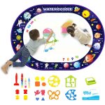 Kalanka - tapis dessin eau, 100 * 70cm tapis doodle enfant 3 4 5 6 ans, magic matte avec stylos eau, ... Kalanka - tapis dessin eau, 100 * 70cm tapis doodle enfant 3 4 5 6 ans, magic matte avec stylos eau, ...