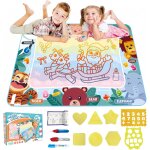 Kalanka - tapis dessin eau bebe, tapis aquadoodle bebe avec 3 stylos  eau, tapis magique dessin eau ...