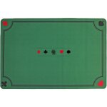 Kalanka - tapis de jeu - jeu de cartes - 140352 - vert - antid�rapant - 2 a 6 joueurs - cartes a jouer ...