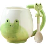 Kalanka - tasse de grenouille, tasse à café grenouille, mug grenouille, tasse de petit déjeuner, avec ... Kalanka - tasse de grenouille, tasse à café grenouille, mug grenouille, tasse de petit déjeuner, avec ...