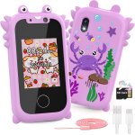Kalanka - telephone portable pour enfants, 2. 4 smartphone enfant jouets enfant 3 4 5 6 7 8 9 10 ans, ... Kalanka - telephone portable pour enfants, 2. 4 smartphone enfant jouets enfant 3 4 5 6 7 8 9 10 ans, ...