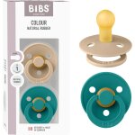 Kalanka - ttine bibs colour. lot de 2 sucettes. sans bisphnol a, tterelle ronde. latex de caoutchouc ...