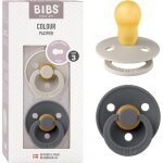 Kalanka - ttine bibs colour. lot de 2 sucettes. sans bisphnol a, tterelle ronde. latex de caoutchouc ...