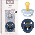 Kalanka - ttine bibs colour. lot de 2 sucettes. sans bisphnol a, tterelle ronde. latex de caoutchouc ...