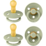 Kalanka - ttine bibs colour. lot de 4 sucettes. sans bisphnol a, tterelle ronde. latex de caoutchouc ...