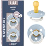Kalanka - ttine bibs colour glow. lot de 2 sucettes. brillent dans le noir. sans bisphnol a, tterelle ...