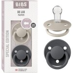 Kalanka - ttine bibs de lux. lot de 2 sucettes. sans bisphnol a, tterelle ronde. silicone, fabriqu ...