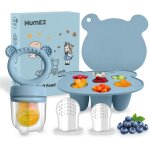 Kalanka - tetine grignoteuse bebe, set de mangeoire pratique pour bb, plateaux de conglation pour ...