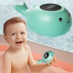 Kalanka - thermomtre de bain de bb, ecran led, thermomtre de bain, belle forme de baleine, affichage ...