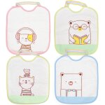 Kalanka - ti tin lot de 4 bavoirs imperméables pour bébé dimensions : 23 x 28 cm. composition : 73% coton, ... Kalanka - ti tin lot de 4 bavoirs imperméables pour bébé dimensions : 23 x 28 cm. composition : 73% coton, ...