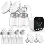 Kalanka - tire - lait electrique double portable : aspiration puissante et indolore, 4 modes et 9 volumes ...