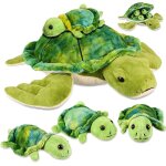 Kalanka - tortue en peluche 12 pouces avec 4 pièces petites tortues en peluche tortue de mer en peluche ... Kalanka - tortue en peluche 12 pouces avec 4 pièces petites tortues en peluche tortue de mer en peluche ...