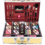 Kalanka - trousse de maquillage vgtalienne luxe gold touch coffret cadeau de voyage 73 pices
