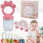Kalanka - truee ttine de fruits pour bb, nourrissante anti - etouffement en silicone, avec 3 tailles ...