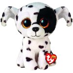 Kalanka - ty - beanie boo's - peluche luther le dalmatien 15 cm - ty36389, blanc / noir