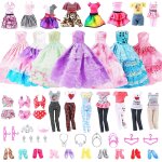 Kalanka - vêtements poupée, 32pcs vêtement accessoires de poupée, 2 robes soirée 2 de ensembles 2 robes ... Kalanka - vêtements poupée, 32pcs vêtement accessoires de poupée, 2 robes soirée 2 de ensembles 2 robes ...