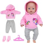 Kalanka - v�tements de poup�e 35 - 43 cm, v�tements de poup�e pour poup�es de b�b� contient des v�tements, ...