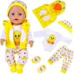 Kalanka - v�tements de poup�e 35 - 43 cm, comprend chapeau chaussettes manches longues pantalons gilet, ...