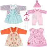 Kalanka - vtements de poupe, lot de 4 robe de poupe accessoires pour poupes vtements de poupe 14 ...