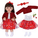 Kalanka - v�tements de poup�e pour poup�es de 50 � 55 cm, 5 pi�ces de 50 � 55 cm, jupe en tulle papillon ...