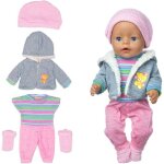 Kalanka - v�tements de poup�e pour b�b� 43 - 48cm, avec manteau, chemise, pantalon et chaussettes, accessoires ...