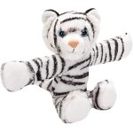 Kalanka - wild republic - 19560 - huggers - tigre blanc en peluche avec bracelet à claquer - 20 cm Kalanka - wild republic - 19560 - huggers - tigre blanc en peluche avec bracelet à claquer - 20 cm