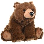 Kalanka - wild republic - cuddlekins ours brun, 10924, polyester