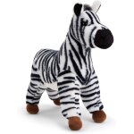 Kalanka - zoe le jouet en peluche zbre (25cm) ami ray de la savane - doux, moelleux, 100% recycl - ...
