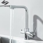 Kaldf - robinet de filtre a eau, robinet de cuisine, robinet d'eau potable, robinets rotatifs de purification ...