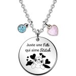 Kales - colliers pendentifs pour fils fille amie charme dentelle cou nol femmes hommes cadeau graduation ...