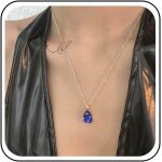Kales - collier saphir goutte d'eau collier poire pierres bleues collier saphir goutte d'eau collier ... Kales - collier saphir goutte d'eau collier poire pierres bleues collier saphir goutte d'eau collier ...