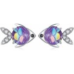 Kalhx - boucles d'oreilles filles - poisson argent 925 porte - bonheur boucles d'oreilles poisson mauve ... Kalhx - boucles d'oreilles filles - poisson argent 925 porte - bonheur boucles d'oreilles poisson mauve ...