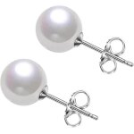 Kalhx - clous d'oreilles de perle blanche de culture d'eau douce, boucles d'oreilles femme perle idée ... Kalhx - clous d'oreilles de perle blanche de culture d'eau douce, boucles d'oreilles femme perle idée ...