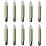 Kalsw - bougies de rechange pour arc de flottement 8 v 3 w pour sapin de nol, bougies lumineuses a l'intrieu ...