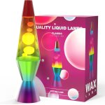 Kalsw - lampe a lave 37cm couleur arc - en - ciel lampe a lave enfants veilleuse lumière colorée cadeau ... Kalsw - lampe a lave 37cm couleur arc - en - ciel lampe a lave enfants veilleuse lumière colorée cadeau ...