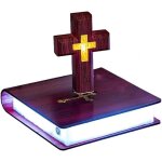 Kaltd - lampe a croix en lévitation veilleuse biblique flottante faite main ornement de croix en lévitation ... Kaltd - lampe a croix en lévitation veilleuse biblique flottante faite main ornement de croix en lévitation ...
