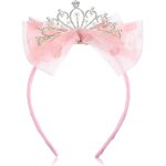 Kalvd - diadme rose - couronne de princesse pour enfant - couronne d'anniversaire - couronne de princesse ...
