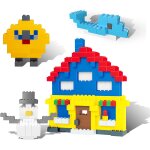 Kalwl - lot de 2 250 blocs de construction - formes cratives pour amliorer le jeu imaginatif - kit ...